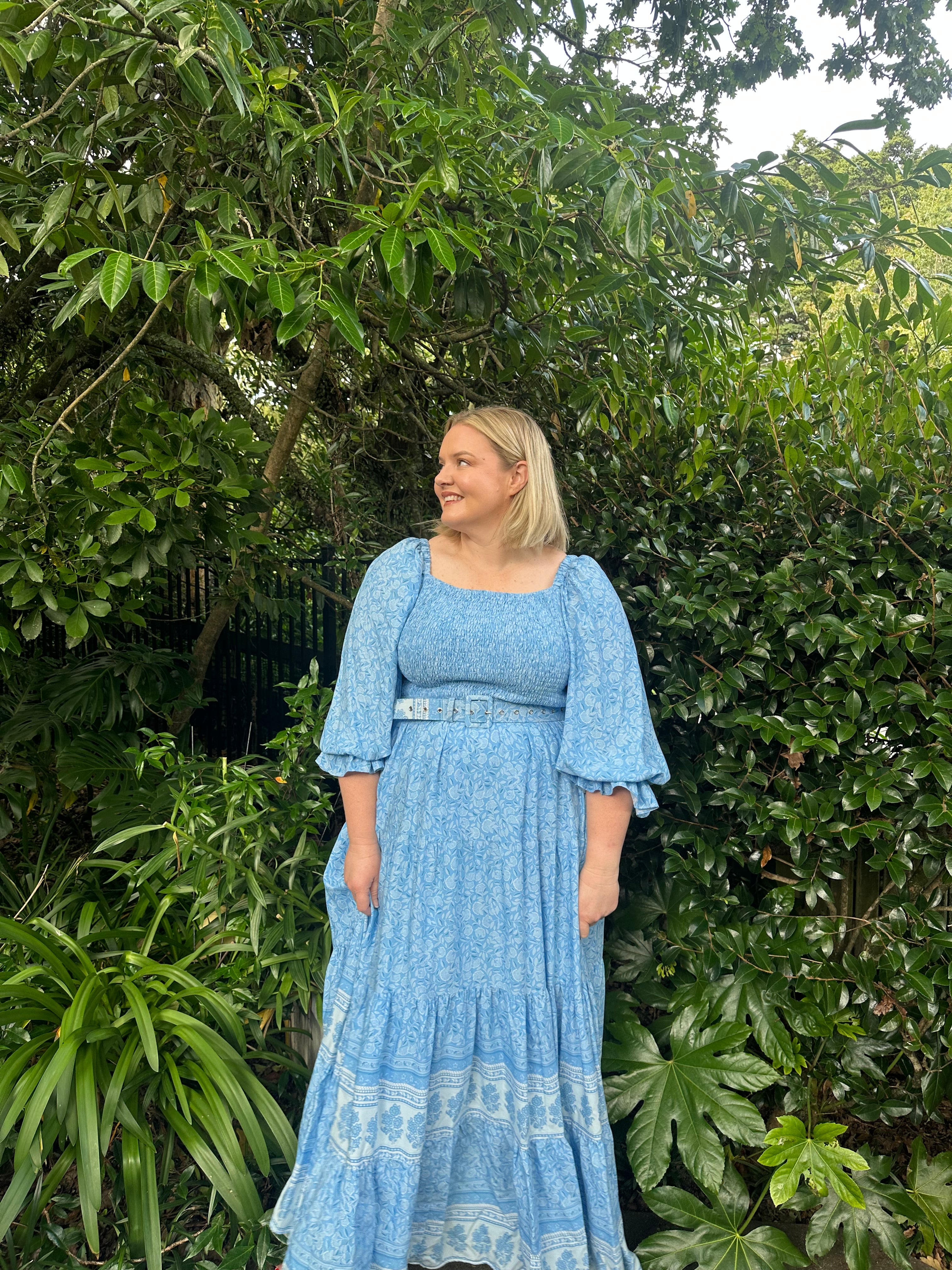 Meadow Dress – Blue Boho Maxi 7 (26)
