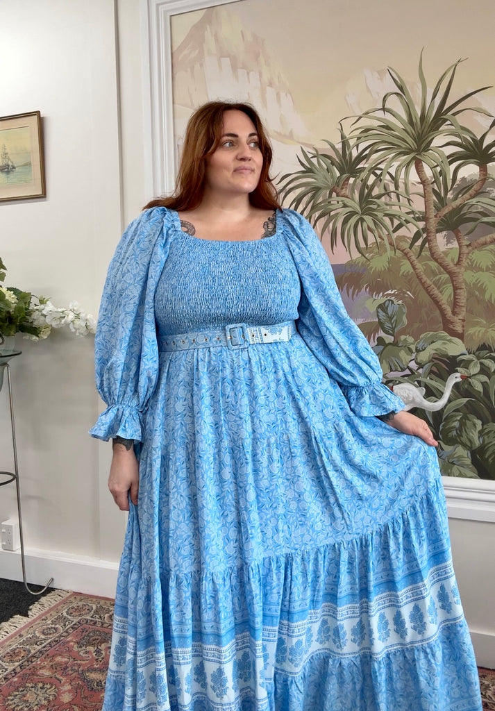 plus size maxi dresses new zealand 100% Cotton Dress/maxi Dresses Plus Size Fit M to XL Floral Boho Dress