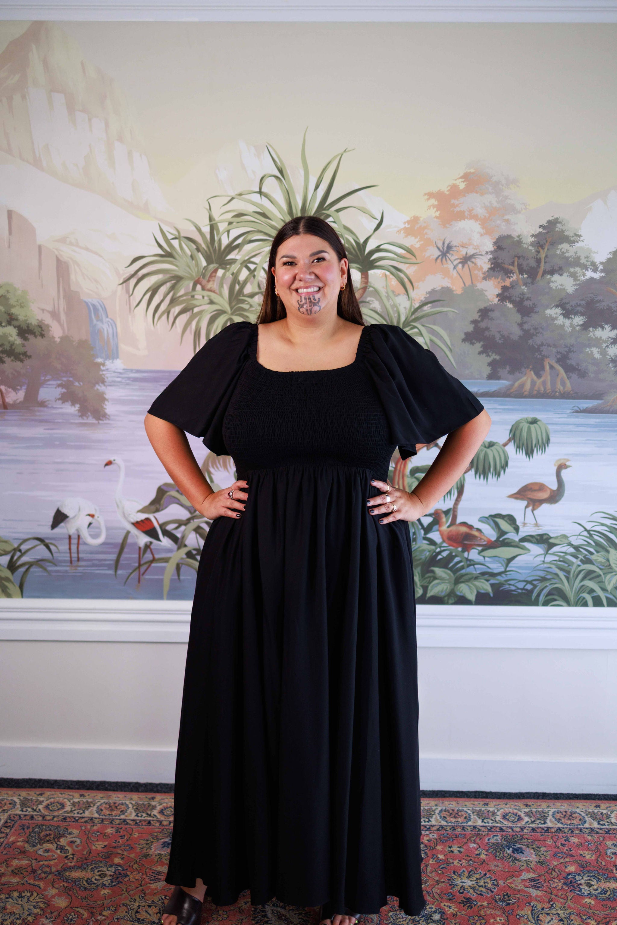 Black Star Dress Plus Size – Friday Flamingo