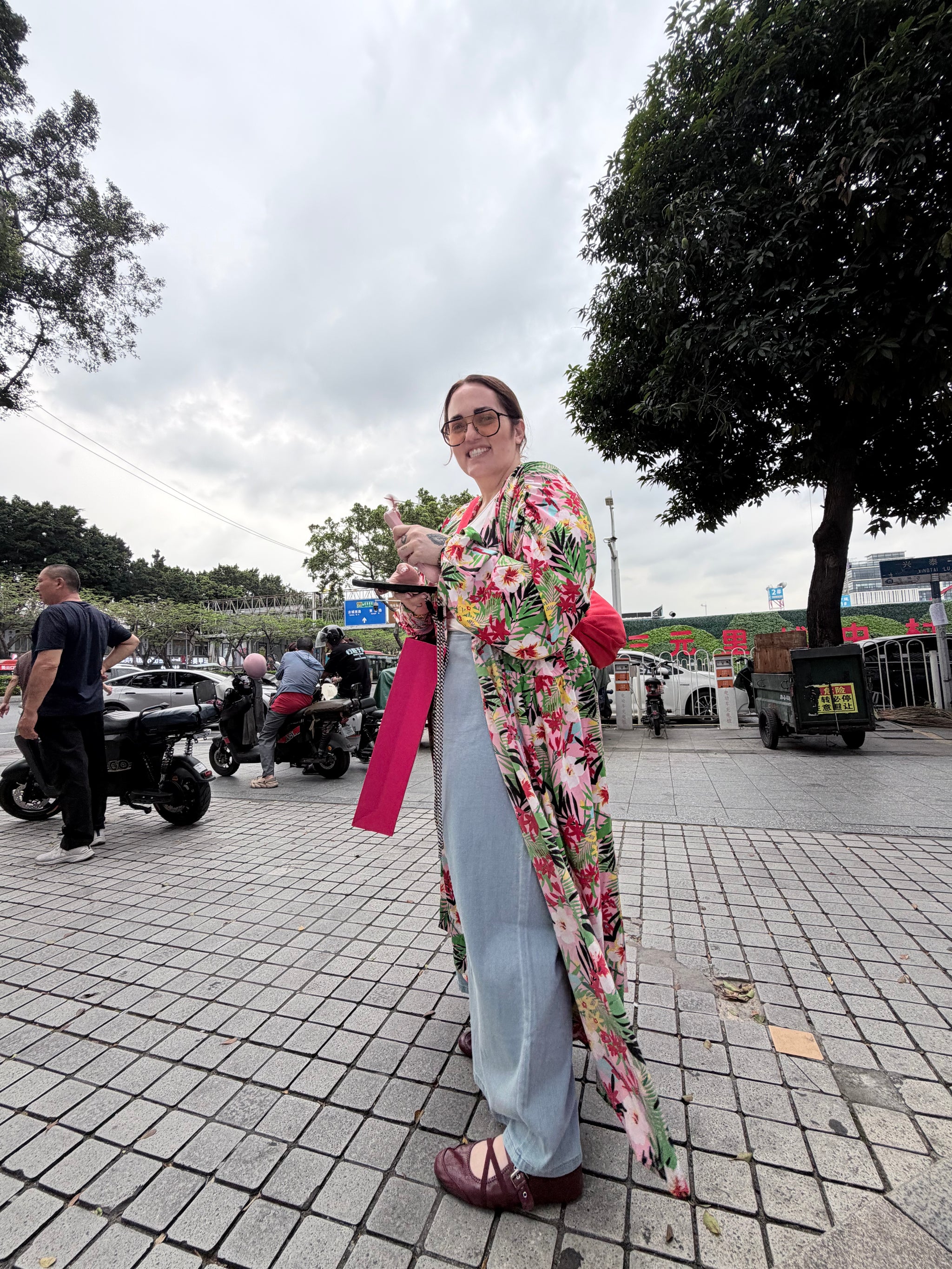 Priya Kimono - Tropical – Friday Flamingo