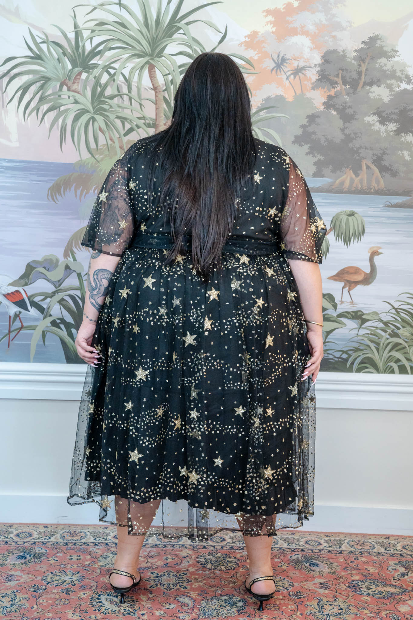Aurora Glitter Star dress – Friday Flamingo