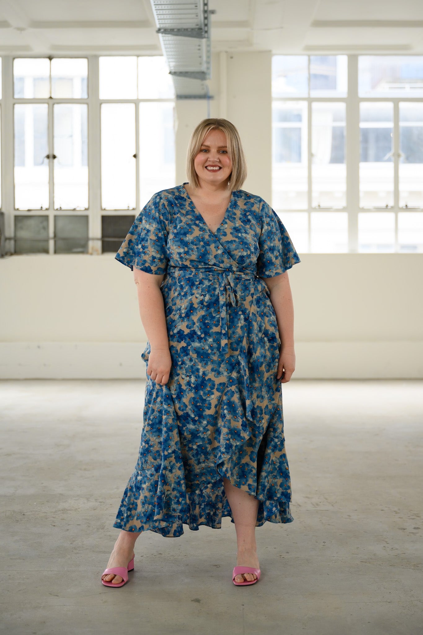 Chiffon Gown Plus Size – Friday Flamingo - Main Image