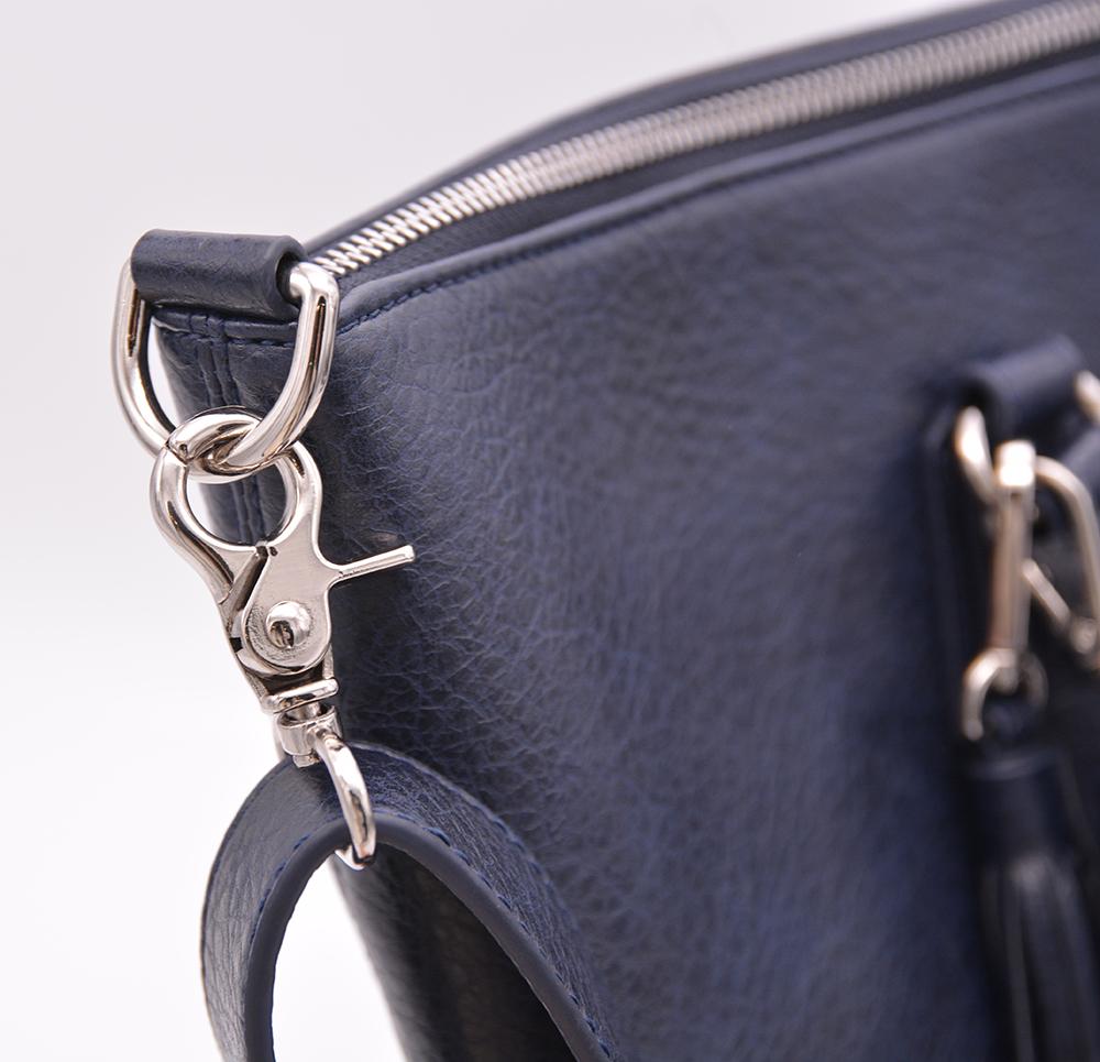 Harper Tassel Bag - Navy - Friday Flamingo